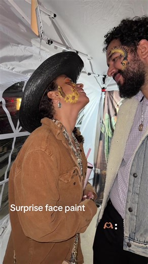 Surprise Face Paint for a Fun Cowboy Party