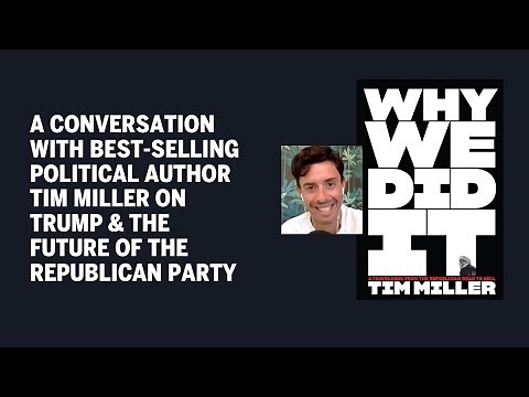 Best-selling author Tim Miller joins Lynn Sweet to discuss the future of the Republican Party
