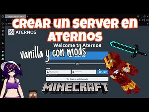 Como crear un servidor en aternos desde 0 con y sin mods