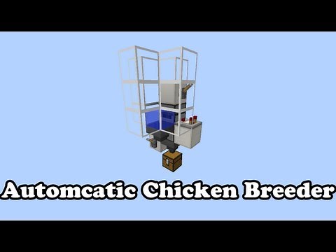 Compact Automatic Egg Collector and Hatcher (Chicken Breeder) [Minecraft Tutorial]