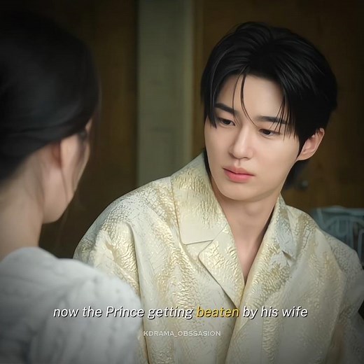 Prince getting beaten by his wife😂😂 #kdrama #byeonwooseok #perfectcrown #iu #shorts #trending #funny