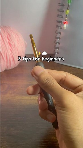 beginner tips 🎀 | crochet for beginners tutorial #crochet #beginner