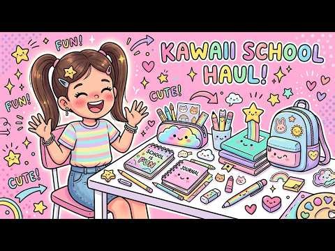 School Supplies Haul 🎒 | Cute & Useful Stationery for Kids | Hira Art Gallery