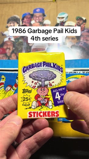 Opening the 1986 Garbage Pail Kids 4th Series Pack