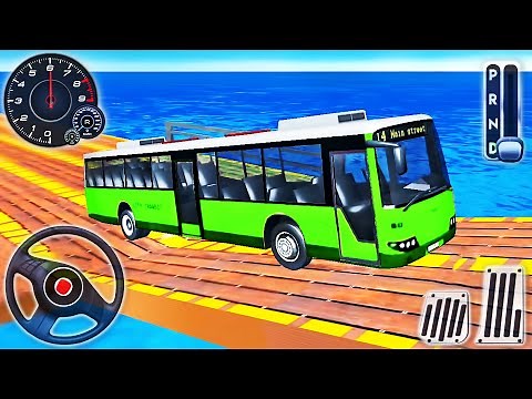 Impossible Bus Stunt Driving 2020 - Mega Ramp Racing Driving Simulator - Android GamePlay #2