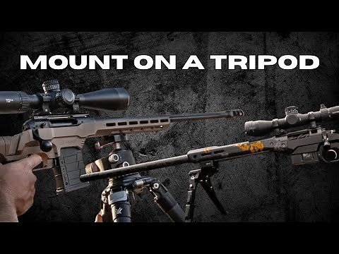 Improve your marksmanship! Tripods Designed for Your Rifle!