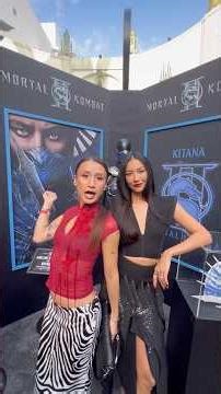 Slaying at the Mortal Kombat II premiere! #WBInvited