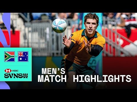 Australia TAKE DOWN Boks 🤯 | South Africa v Australia | HSBC SVNS New York 2026 | Match Highlights