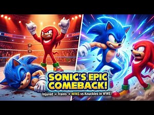 Sonic vs Knuckles Rematch After Getting BRUTALLY BEATEN