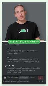 Android Studio: planning mode