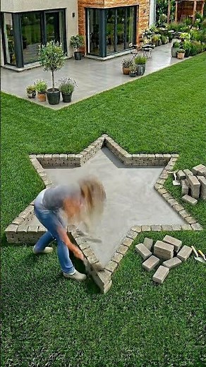 Star-Shaped Dirt Patch Turns Into a Glowing Flower Masterpiece ⭐🌸