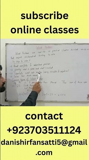 Introduction to Word Problems:#Maths #WordProblems #MathEducation #ProblemSolving #STEM