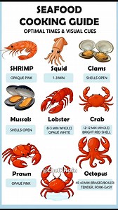 Seafood cooking guide #kitchen #howto #food #fblifestyle #hack #tips #cooking #fyp | Chef Kristin