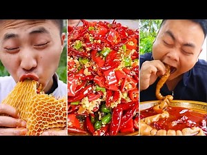 ASMR Mukbang | Chinese Spicy Food Challenge 🌶🌶🌶 Tik Tok China #3