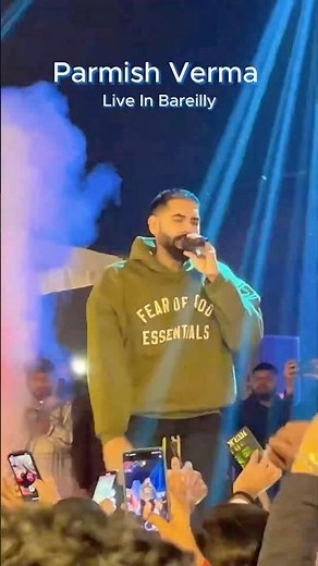 Parmish Verma🥰Live Show In Bareilly🔥#parmishverma #concert #punjabisong #liveshow #viralshorts
