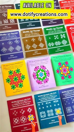 From Beginner to Pro - Kolam Practice Made Easy ✨ Kolam practice made easy ✨ Start practicing daily and make your kolams neat, creative, and professional ✨ 🛒BUY NOW : www.dotifycreations.com ❓ If you have any doubts about the books, feel free to contact via WhatsApp 90437 00508 Kolam Practice Books available in multiple volumes ✔ Sikku Series ✔ Rangoli Series ✔ Festival Special Series 📚 Perfect for beginners, learners, and kolam lovers 🛒 You can order from the official website - www. dotifycr