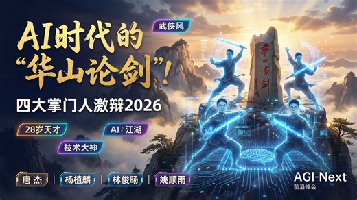 2026年AI会变成什么样？清华这场“华山论剑”透底了！