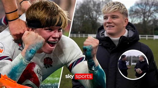 Six Nations: Henry Pollock on England leadership ambitions, getting under people's skins and loving being booed