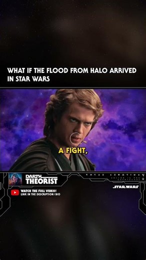 Cortana Dying | What If The Flood from Halo Arrived in Star Wars? #Shorts