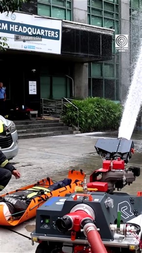 Makati City unveils ‘firefighting robots’ to boost emergency response | ABS-CBN News
