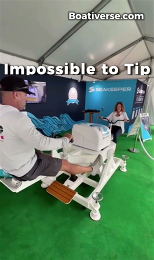 Gyro Stabilizer Physics Test - Impossible to Tip #boating