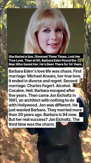 barbara eden endured divorce, addiction, and unimaginable loss—then at 60, she found the man who