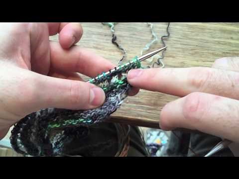 Carrying Yarn Along the Edge While Striping Colors