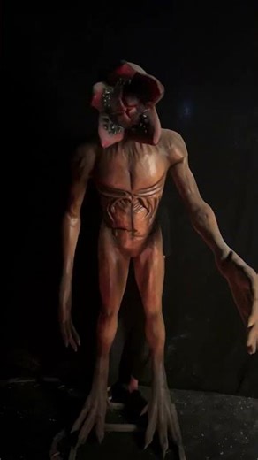 Terrifying Petal-Head Alien Animatronic | Horror Prop for Haunted #Houseanimatronic horror prop