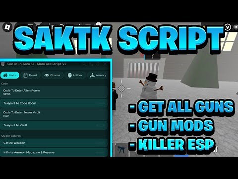[NEW OP] Survive And Kill The Killers in Area 51 Script Pastebin - (ROBLOX) *Gun Mods*