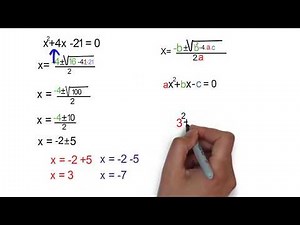 ecuaciones cuadráticas, formula general ejercicio 1
