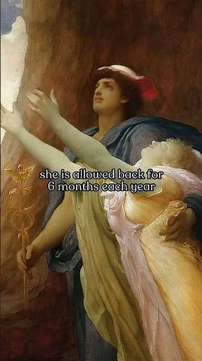 Persephone's Eternal Struggle #art #painting #greekmythology