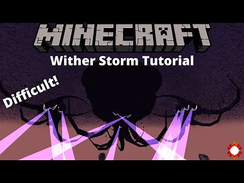 [New Version Out!] Minecraft How to Beat the Wither Storm -Cracker's Wither Storm Mod Tutorial-