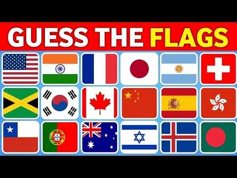 Only Genius Can Guess All Flags 😱🌍 | World Flag Quiz Challenge