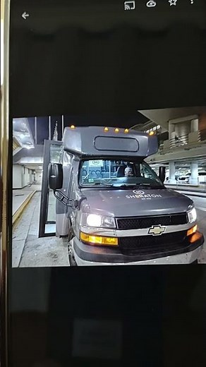 find hotel shuttle bus quick at airport