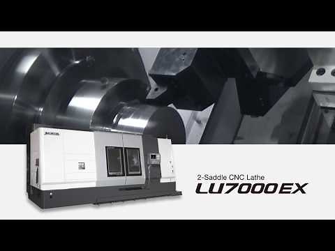 Okuma LU7000EX 2-Saddle CNC Lathe