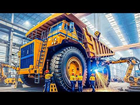 Inside a Giant Mining Truck Factory — How Mega Dump Trucks Are Made #TheFactoryNarrative