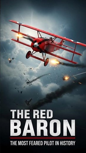 Red Baron – The Most Feared Fighter Pilot of World War I #shorts