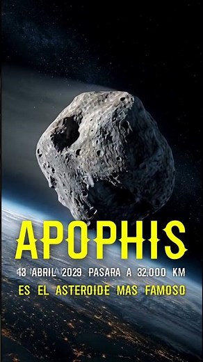 The asteroid Apophis #documentary #astronomy #asteroid #asteroid #apophis