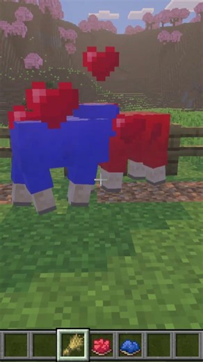 What happens when you mix two different colors? #minecraft #bedrock #java #minecraftshorts