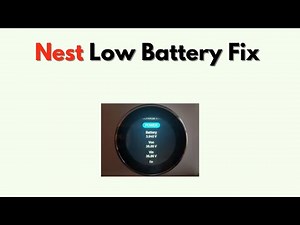 Nest Low Battery Fix – Guide to Recharge, Replace or Troubleshoot Battery Issues