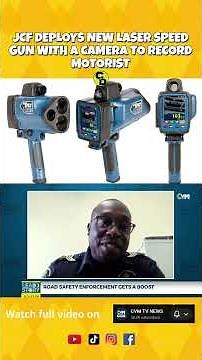 JCF DEPLOYS NEW LASER SPEED GUN WITH A CAMERA TO RECORD MOTORIST