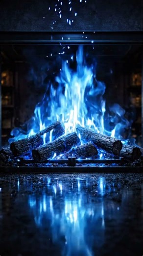 This Blue Flame Feels Unreal 🔵🔥“MAGIC FIRE 🔥”