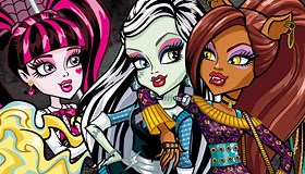 Not a Monster High Dress Up Game
