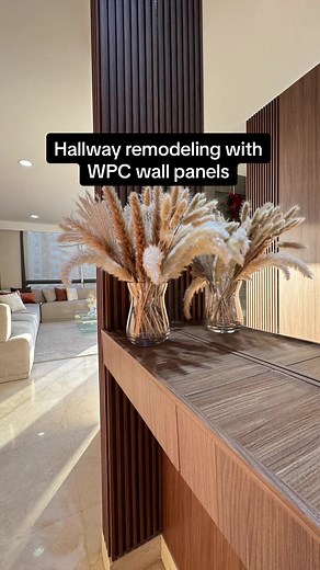To install WPC flat panels, we recommend using two fixing methods: 1. metal buckles and 2. polyurethane mounting adhesive. Like, comment, save, and share to receive more tips on installing WPC wall panels. #diyhomedecor #adhesive #remodeling #wallpanel #wpc