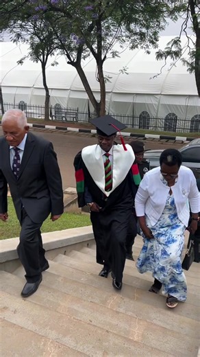 HAPPENING NOW IN MAKERERE ON KING CEASOR GRADUATION DEGREE OF MASTER OF SCIENCE IN MARKETING#protocolug