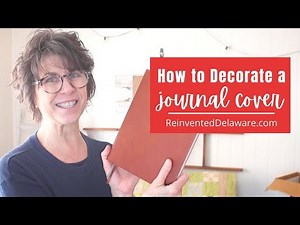 How to Decorate a Journal Cover