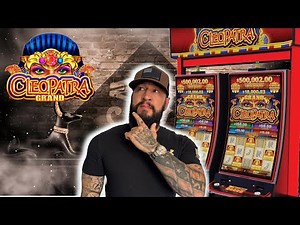 ALL NEW Cleopatra GRAND Slot Machine 🎰 Is it worth the play? 🤔 Slot Tech plays and explains.
