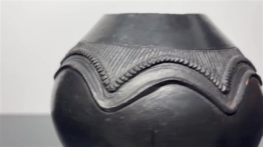 Zulu Coil Pot Black Nala Round Bowl | Signed African Art Pottery - Etsy