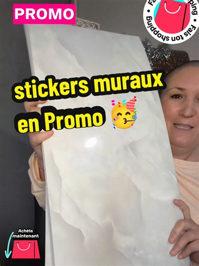 des stickers autocollant muraux imitation marbre en promotion en cliquant sur le petit caddie orange 🔽 #stickers #mur #autocollant #promotion #spotlight @TikTok Shop France