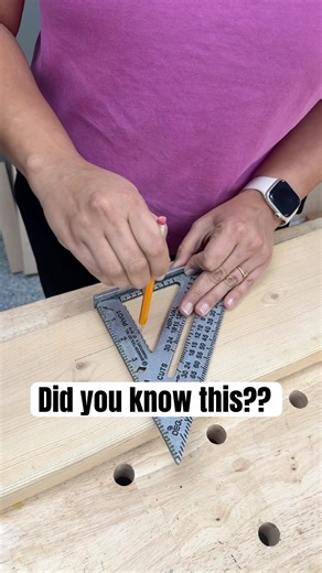 The Secret to Perfect Rip Lines! (Speed Square Hack 6/7) #woodworkingtips #diyhacks